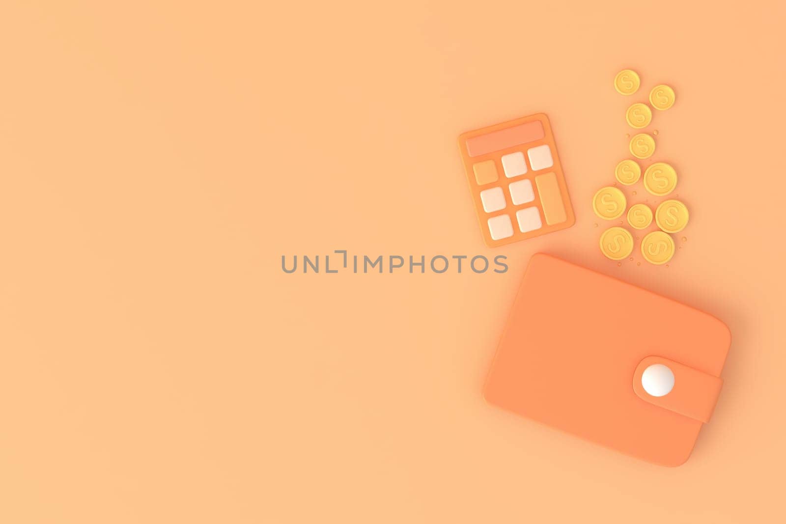 Tax Day Reminder Concept. 3d illustration submit tax by online concept, online tax payment and report. Business income.
