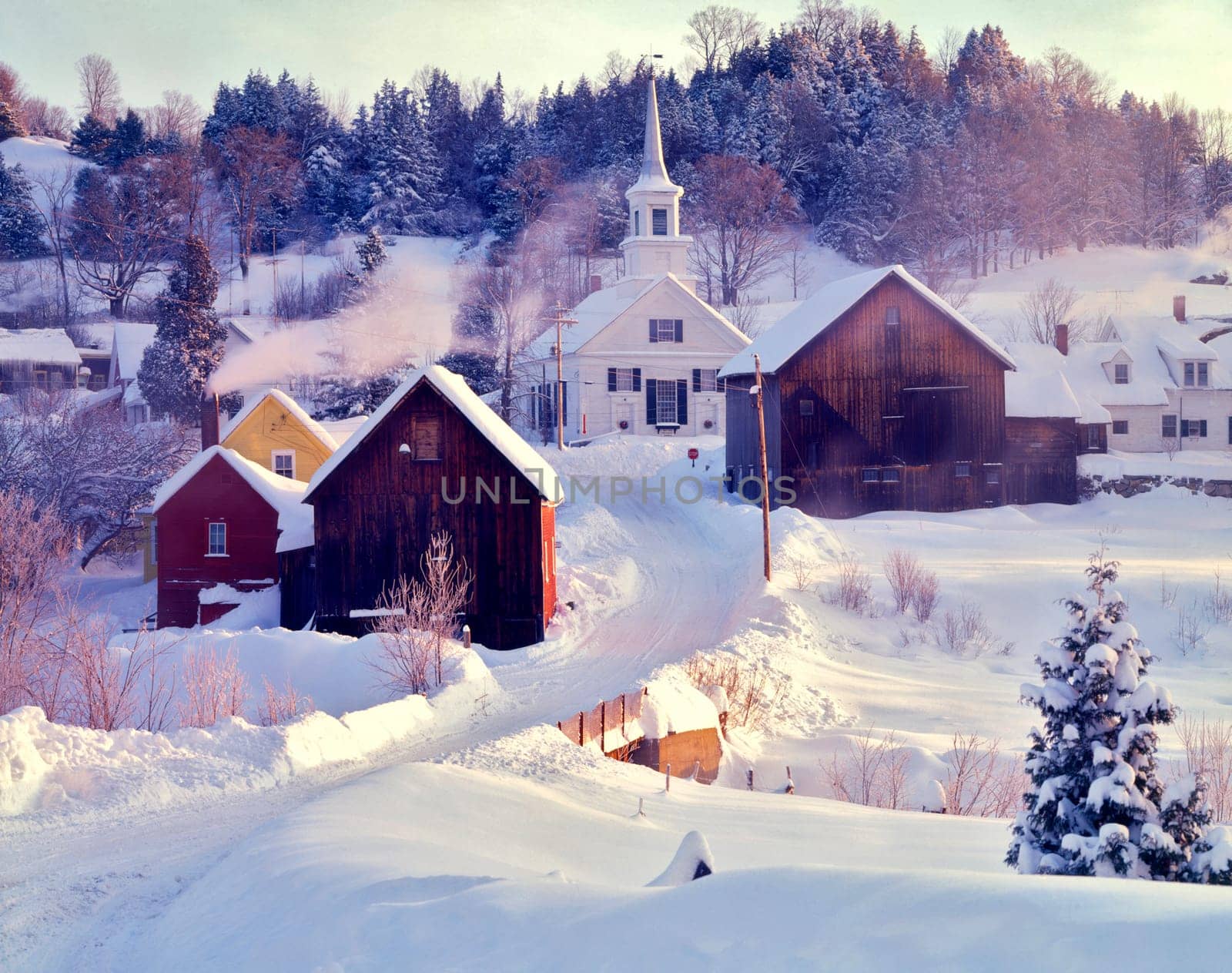 Waits River, Vermont is a small village in New England.