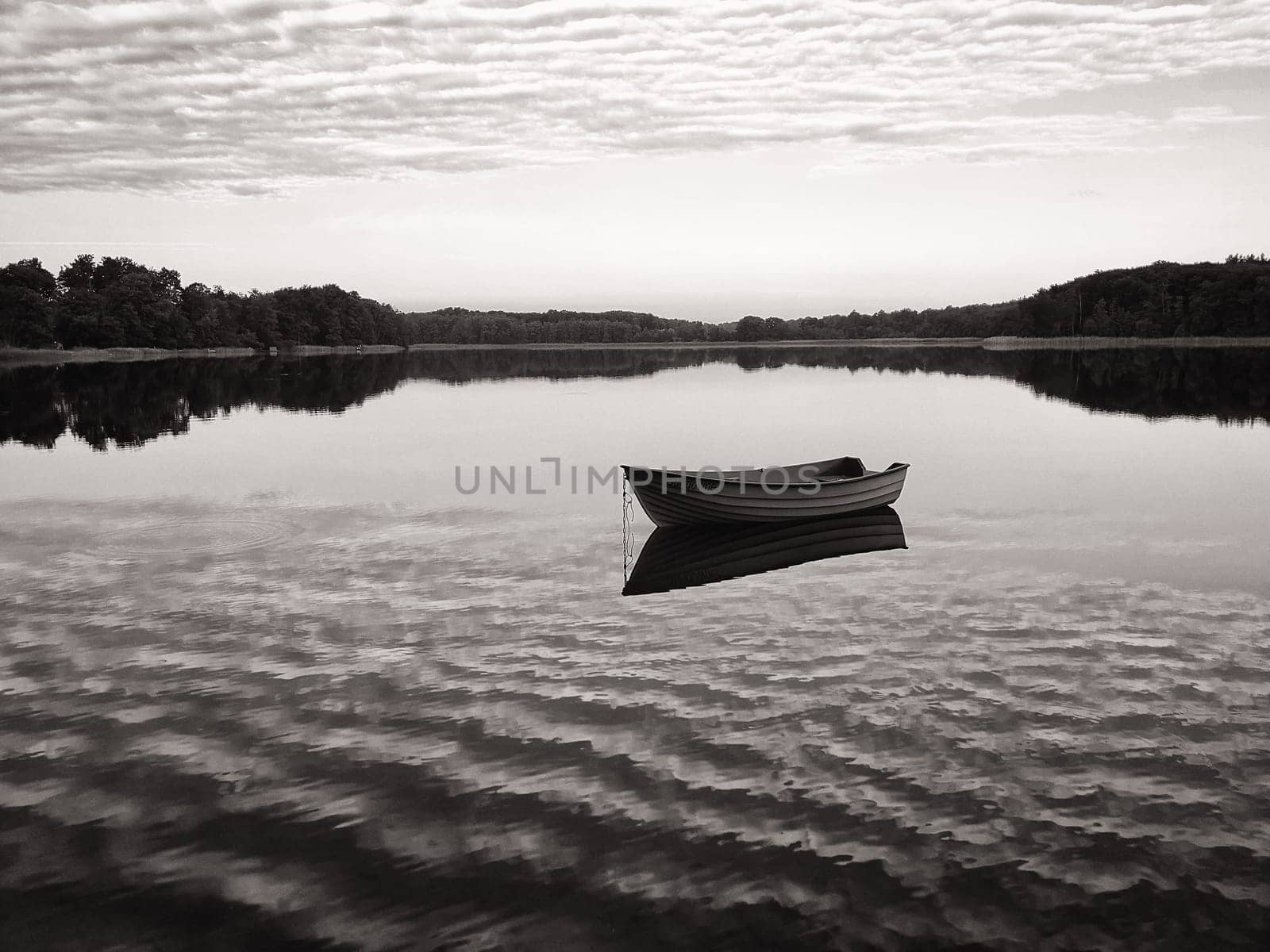Dawn at Lübbesee near Templin, Brandenburg, Germany