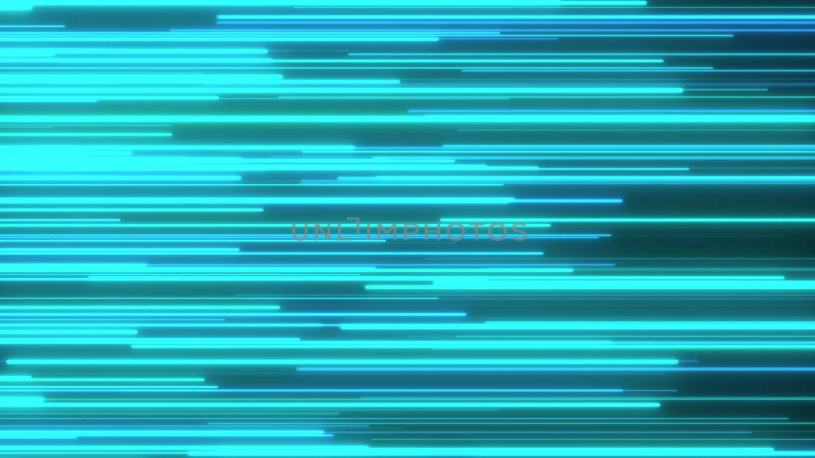 Fast speed lines. Computer generated 3d render