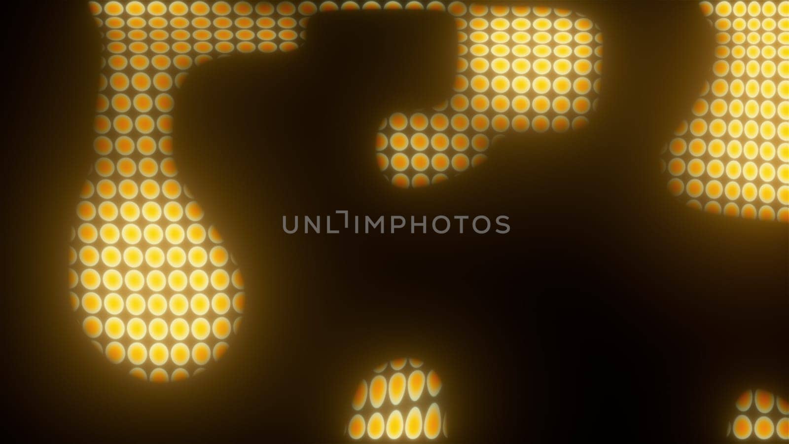 Digital dots. Computer generated 3d render