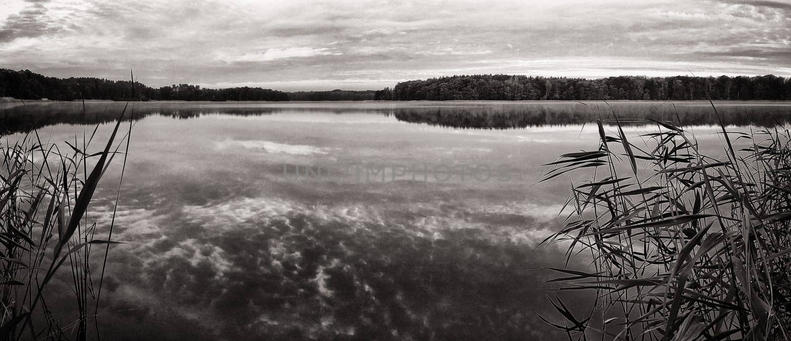 Dawn at Lübbesee near Templin, Brandenburg, Germany