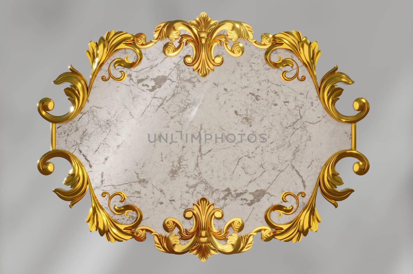 Elegant vintage border frame with for weddings, Valentine's day and other holidays. Decorative element in the style of vintage engraving with Baroque ornament.