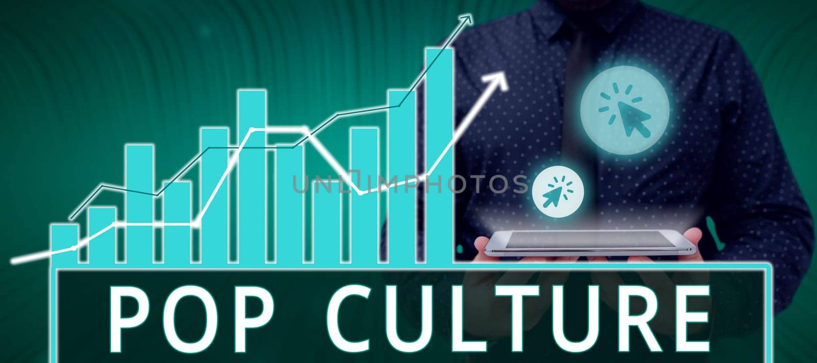 Writing displaying text Pop Culture, Conceptual photo describes the lifestyle and tastes of the majority of mostly younger people