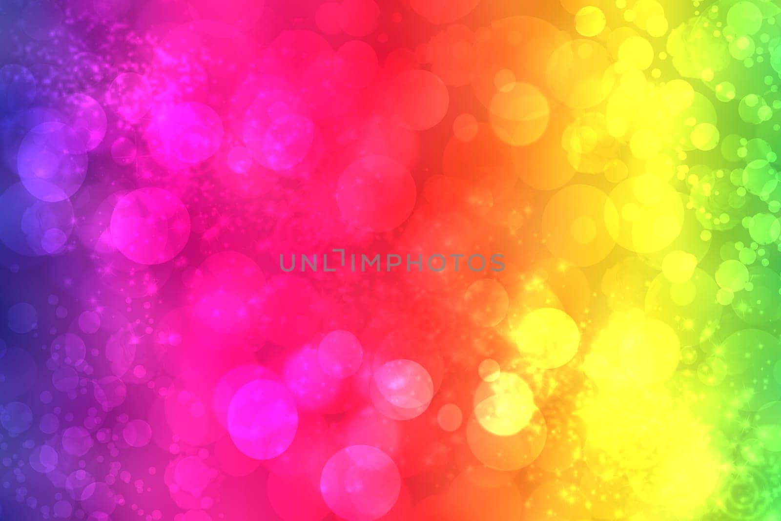 Rainbow background. Abstract fresh delicate pastel vivid colorful fantasy rainbow background texture with defocused bokeh lights. Beautiful light texture.