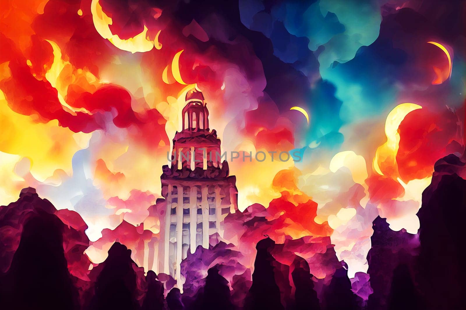 Image Of Halloween Background Illustration