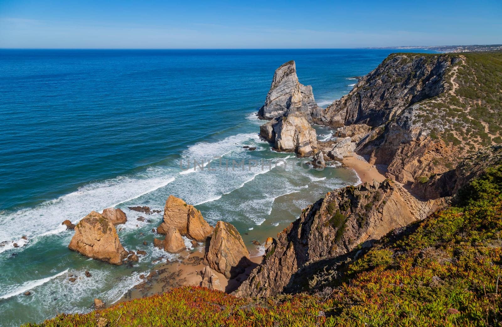 Praia da Ursa (Ursa Beach), in Sintra near Lisbon in Portugal.