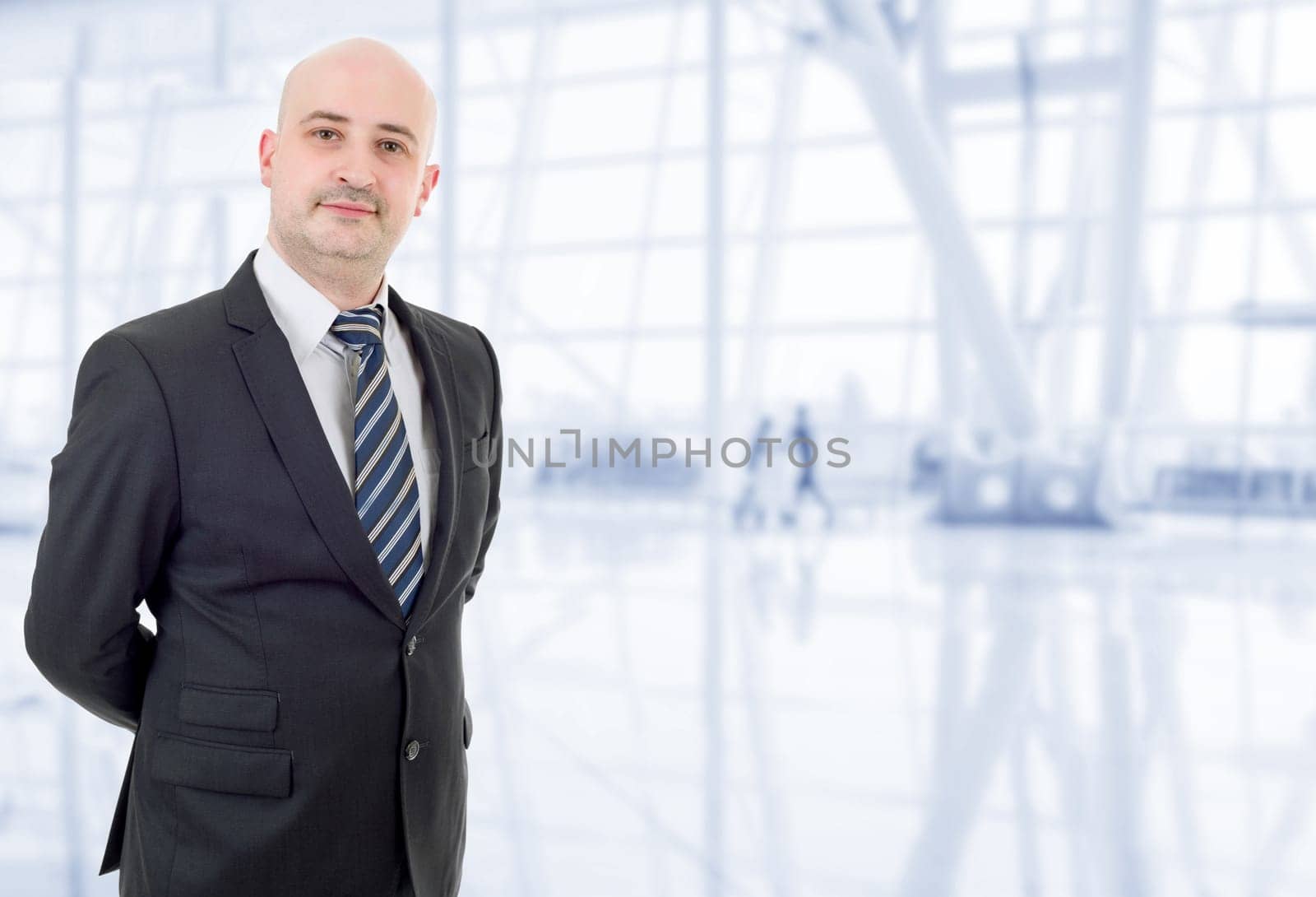 young business man portrait at the office