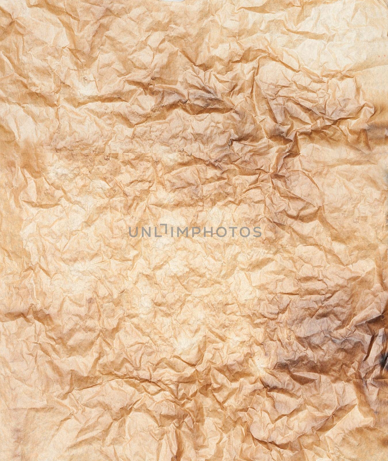 Burnt Paper Background.