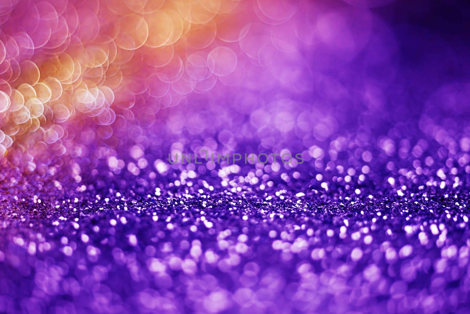 Glitter light abstract black bokeh light blurred background