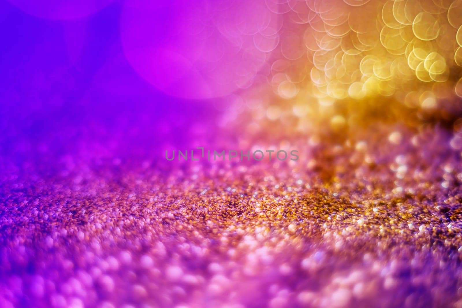 Glitter light abstract full color bokeh christmas light blurred background