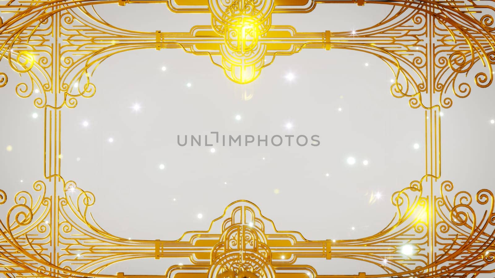 3D illustration Background for advertising and wallpaper in luxuly and fashion party scene. 3D rendering in decorative concept.