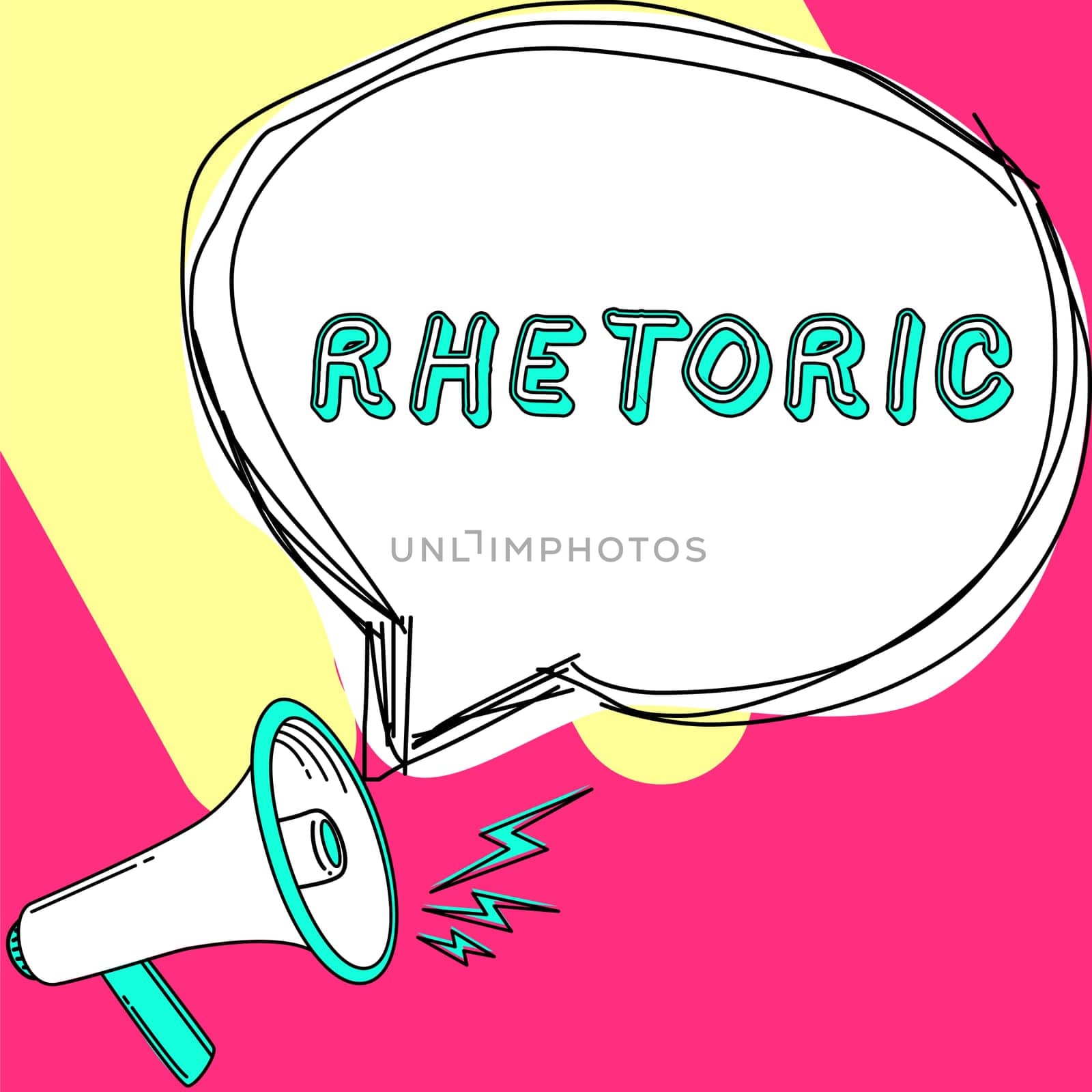 Writing displaying text Rhetoric, Conceptual photo study of writing or speaking as mean of communication or persuasion