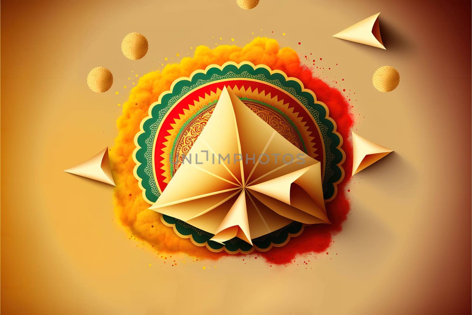 Happy makar sankranti holiday india festival background.