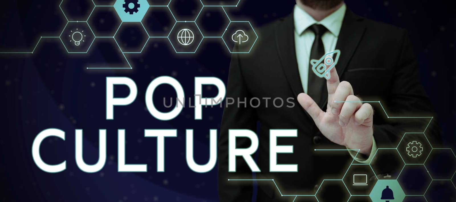 Inspiration showing sign Pop Culture, Word for describes the lifestyle and tastes of the majority of mostly younger people