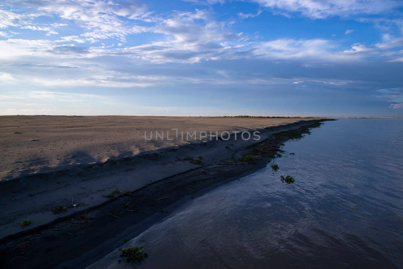 Beautiful landscape view of Padma river in Bangladesh