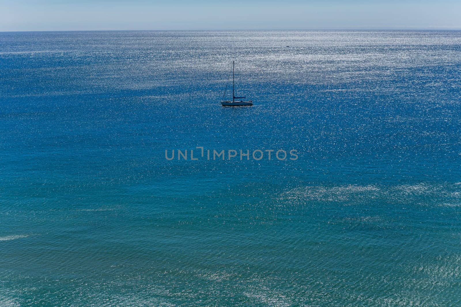 Turquoise water on the uncrowded beaches of Sagres in Algarve, Portugal