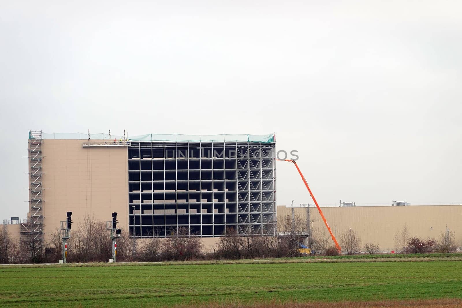 Erweiterungsbau des Procter & Gamble Werk Euskirchen, Deutschland, Nordrhein-Westfalen