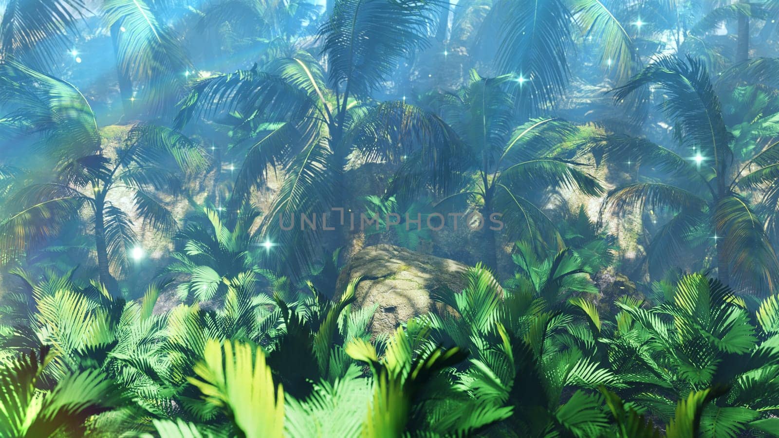 3D illustration Background for advertising and wallpaper in nature and advertising scene. 3D rendering in decorative concept