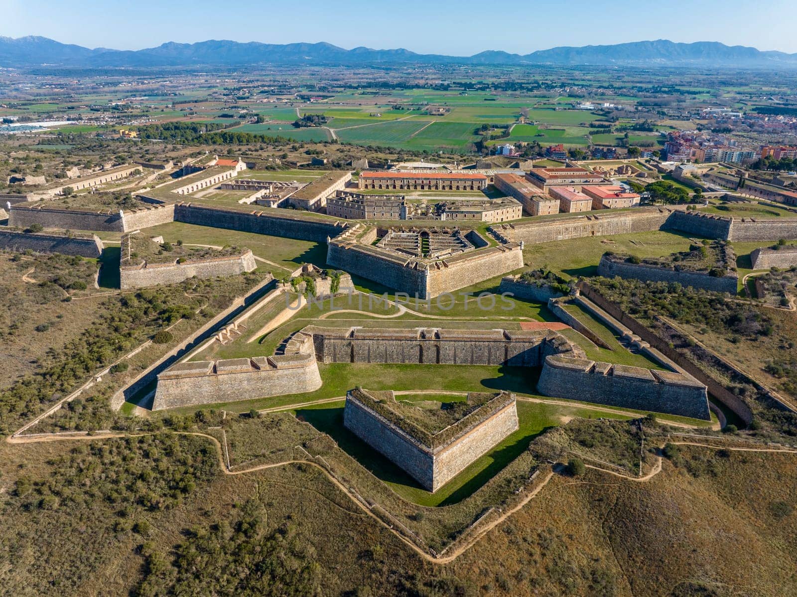 Sant Ferran Castle, Bulwark of Santa Tecla, Figueres, Girona Spain
