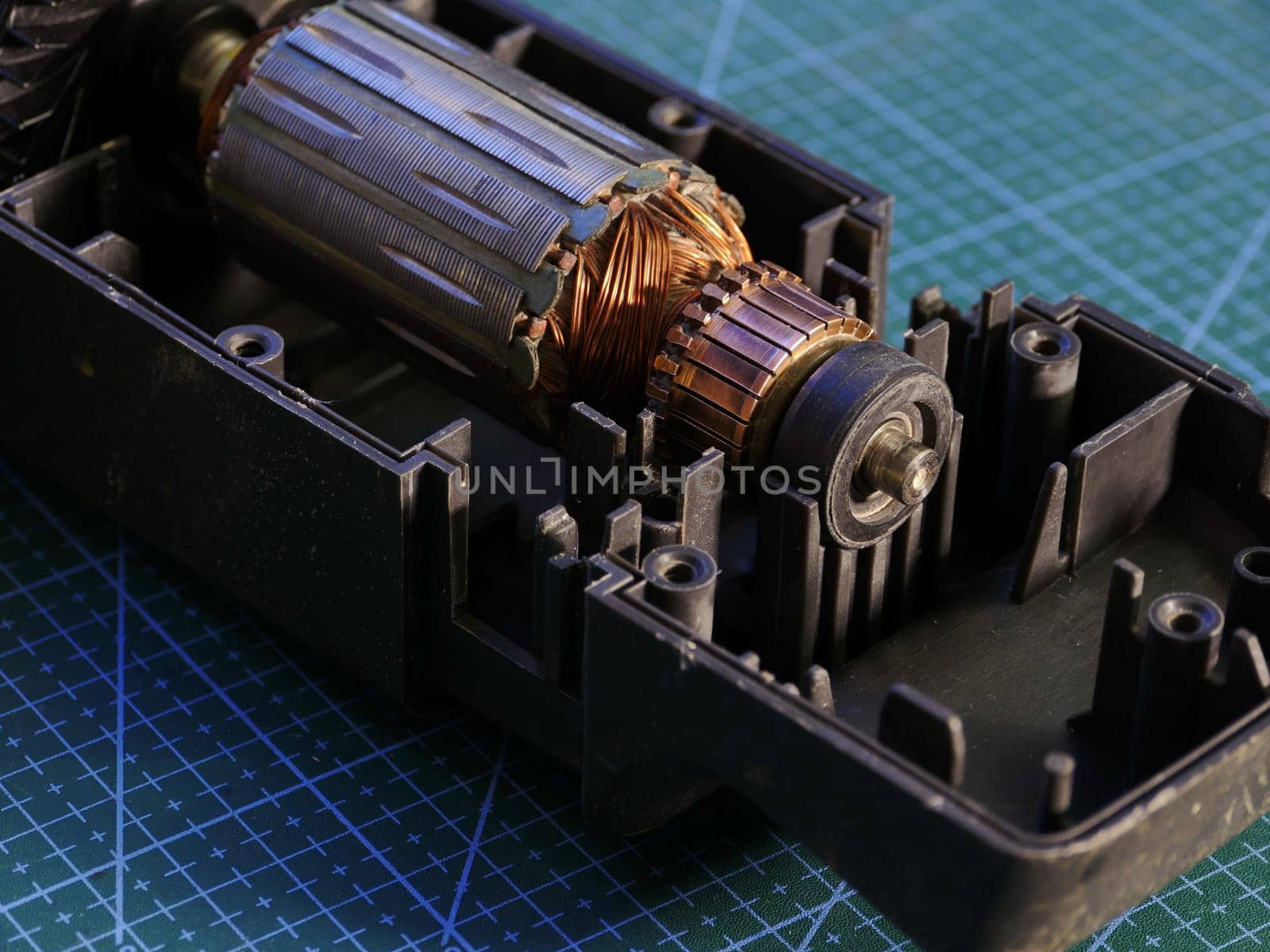 repair electric power tool, electric motor rotor