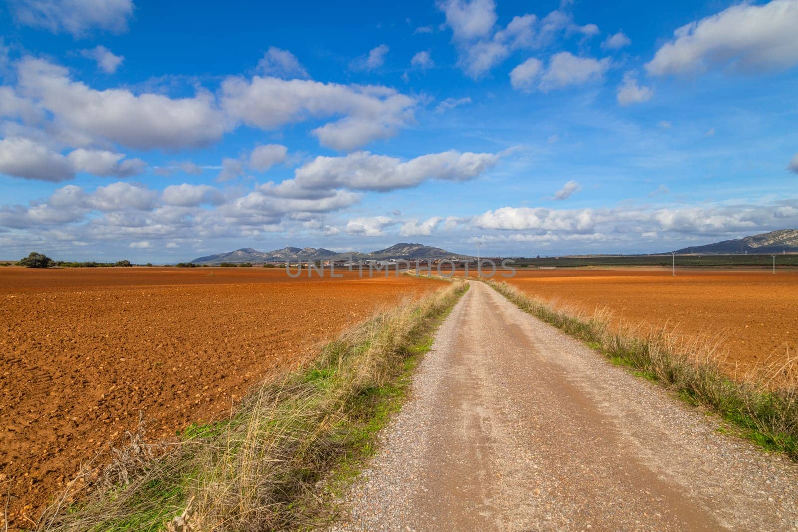 Via de la Plata way (Silver Way) to Santiago in Extremadura. Spain
