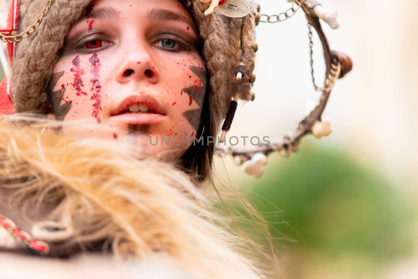 Badajoz, Spain, sunday. February 19 2023. Parade through the streets of Badajoz, group called Los infectos acelerados
