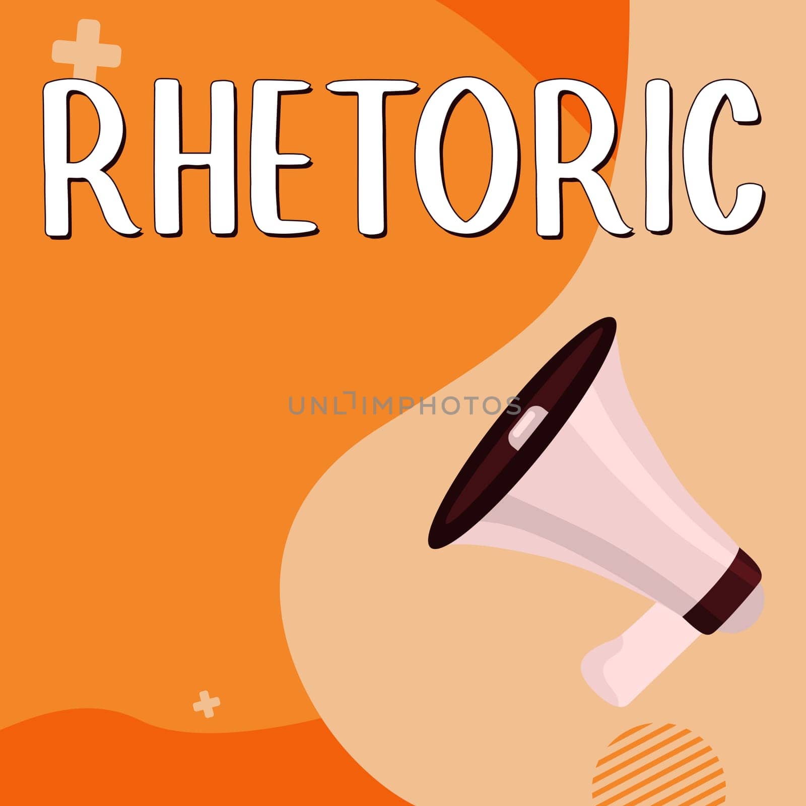 Handwriting text Rhetoric, Conceptual photo study of writing or speaking as mean of communication or persuasion