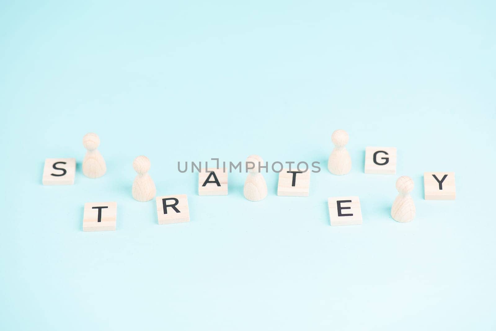 Strategy to reach a goal, making plan for the future, business and education concept, teamwork