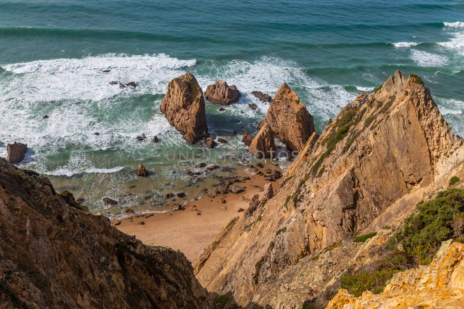 Praia da Ursa (Ursa Beach), in Sintra near Lisbon in Portugal.