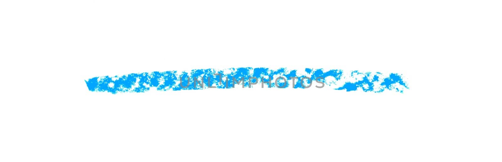 Light blue chalk stripe on white background