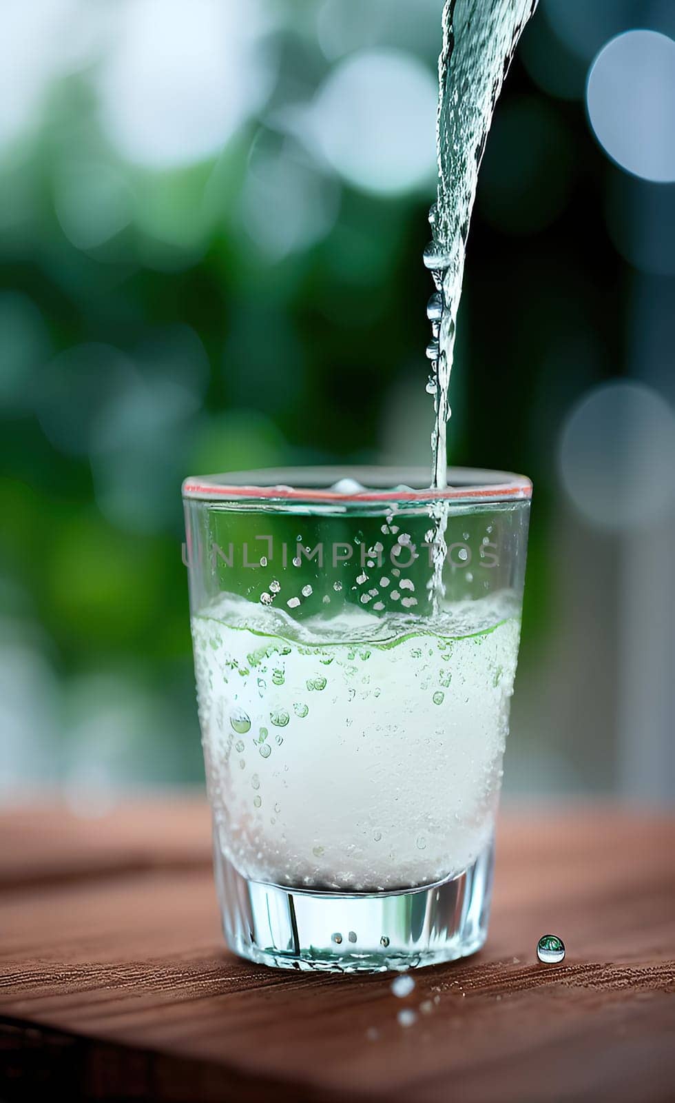 Summer drinks refreshing cocktails on green background