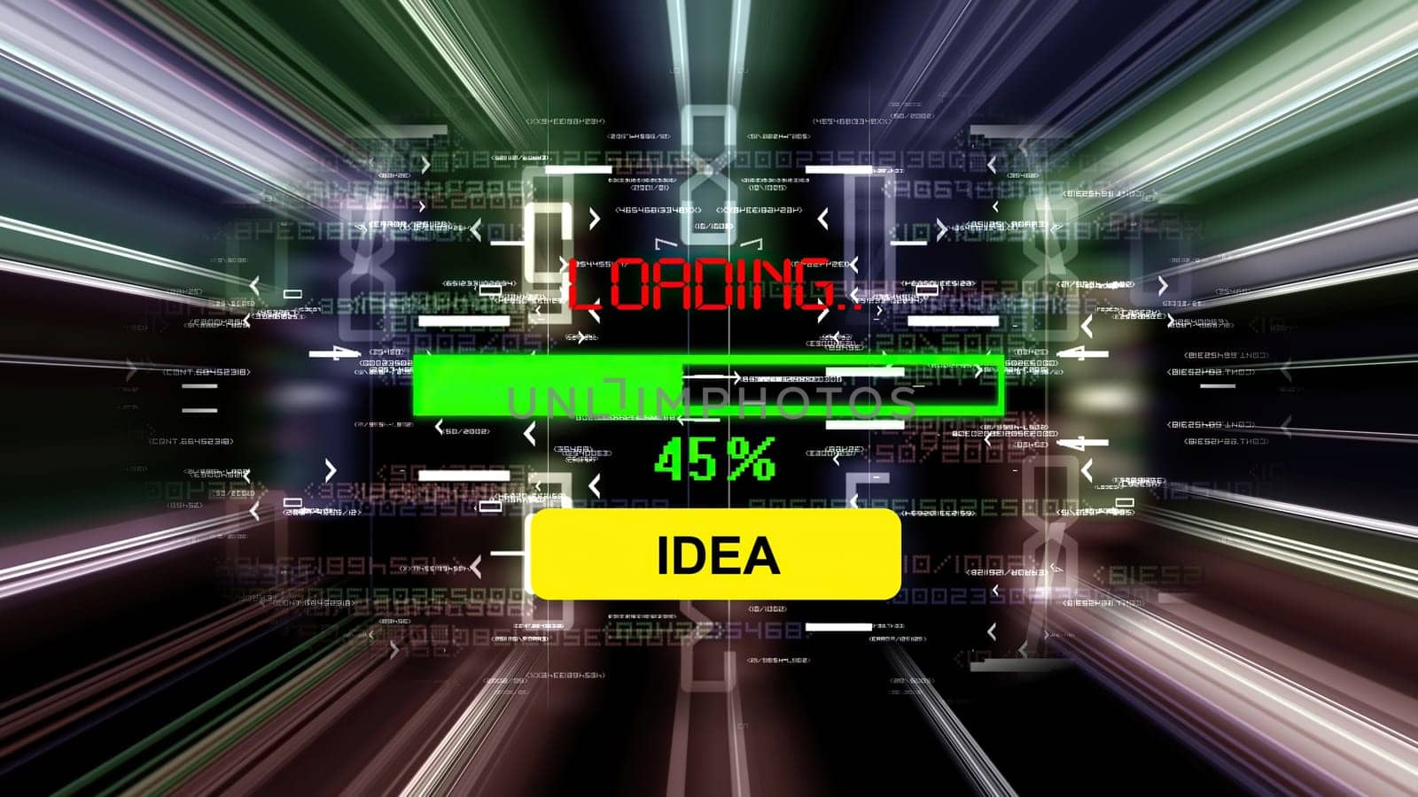 Idea loading progress bar on the screen,Idea loading progress bar on the screen