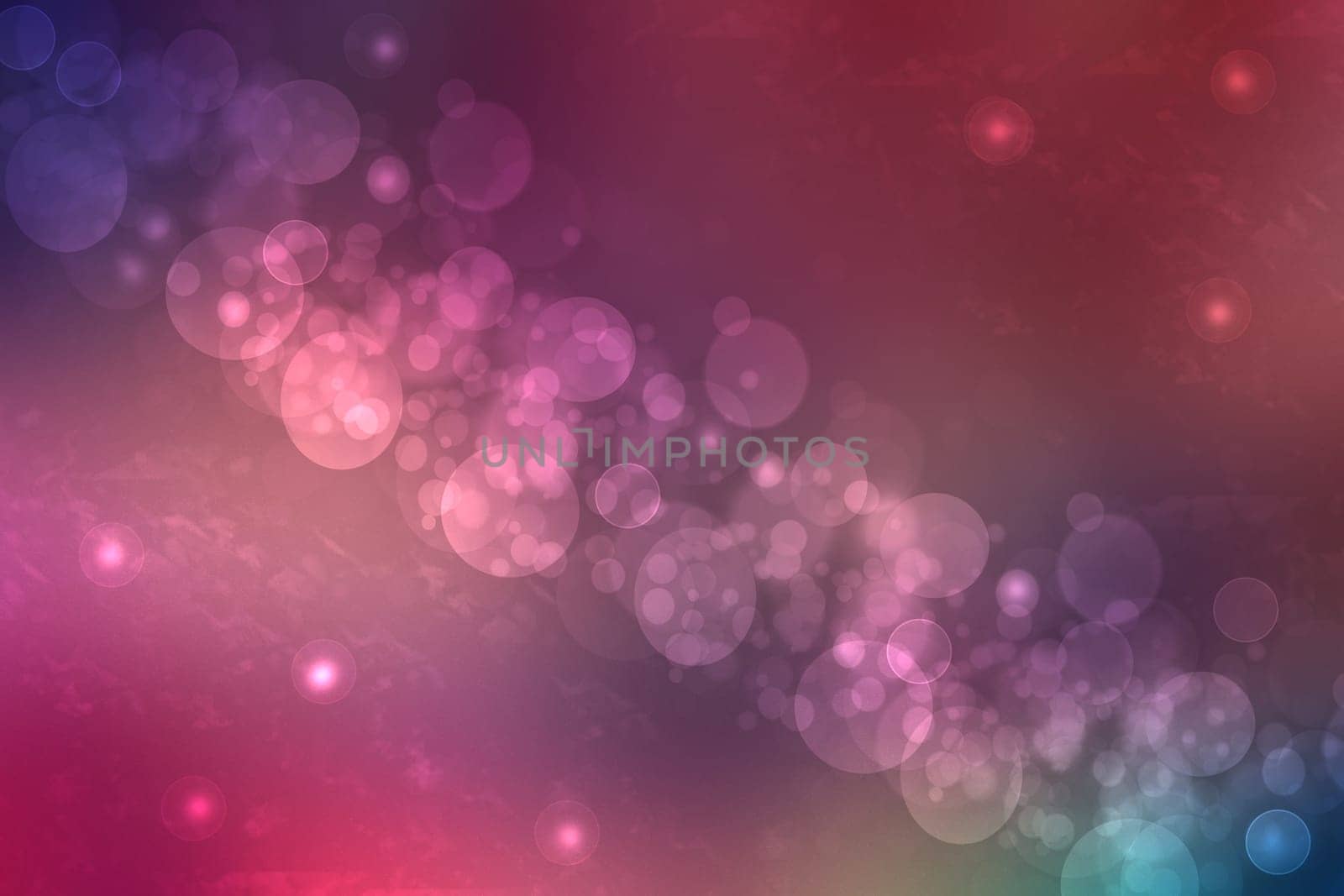 Abstract scene in universe. Abstract gradient dark purple to violet pink blue space cosmos universe background with stars and planets. Space for your design. Concept astrology and science.