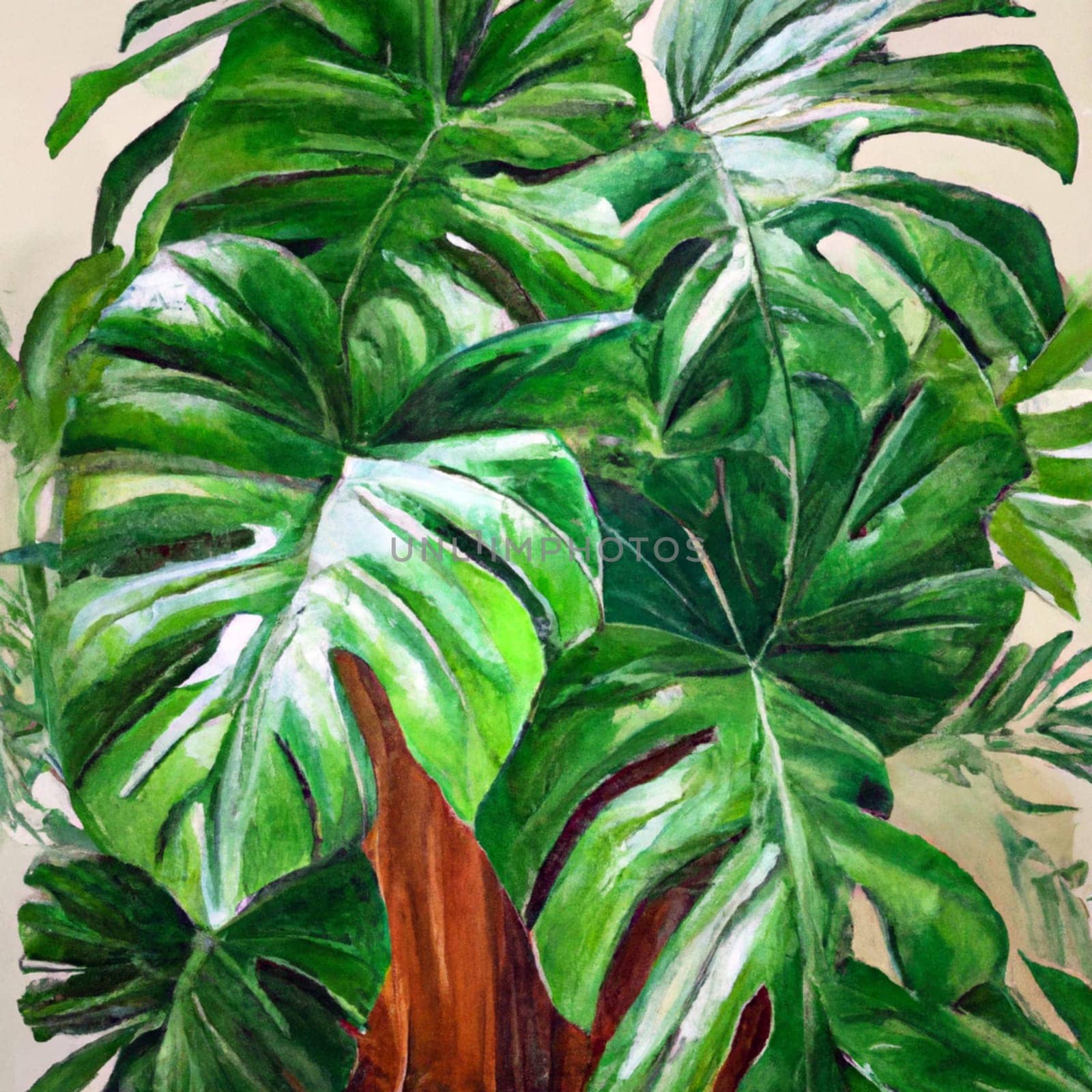 Philodendron is a large genus of flowering plants in the family Araceae, Anthurium, grown as ornamental and indoor plants. Rain forest. Green velvet, white vein, heart shape foliage, huge leaf.
