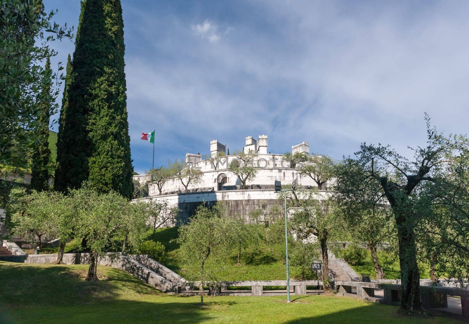 Gardone Riviera, lake Garda, Italy - May 05, 2014
