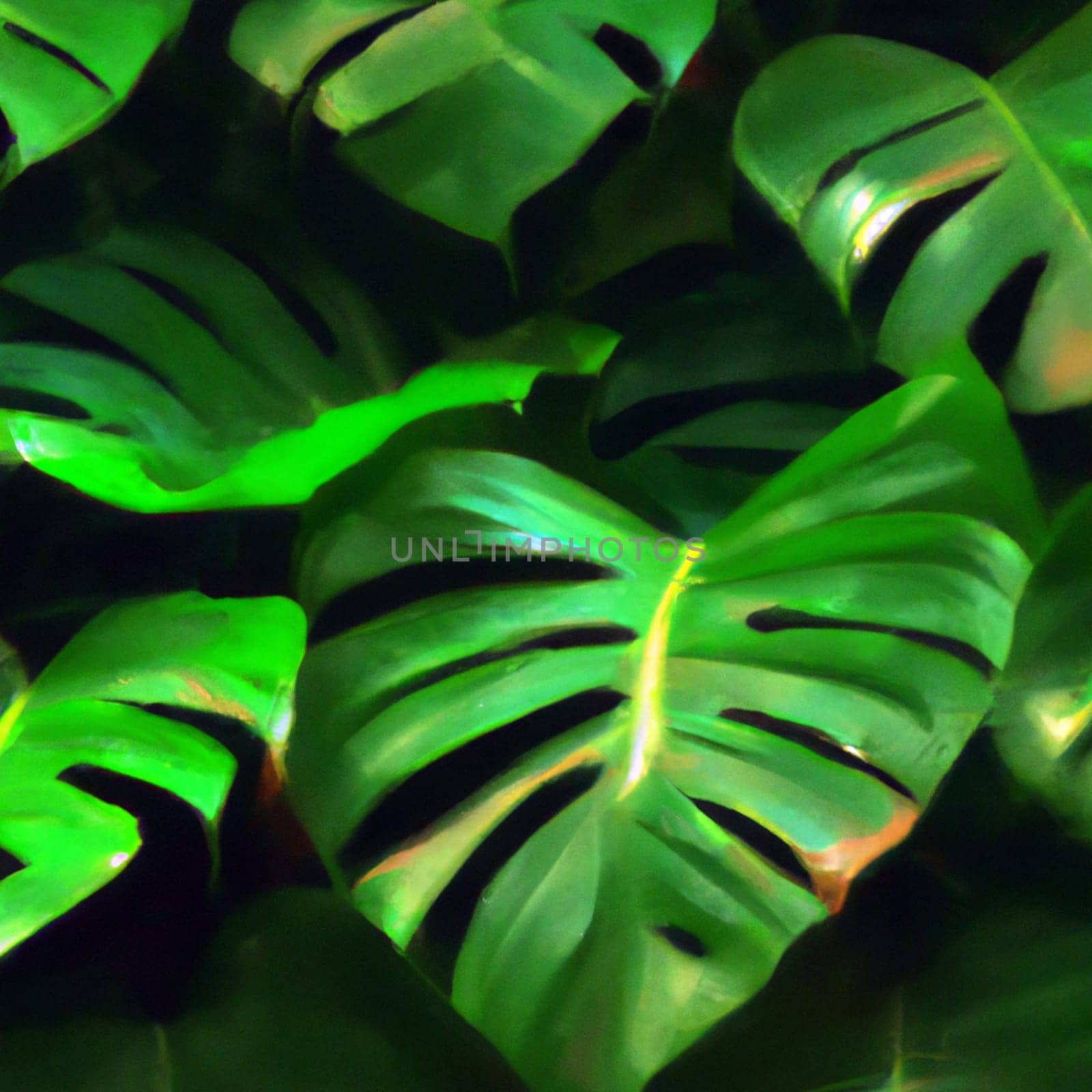 Philodendron is a large genus of flowering plants in the family Araceae, Anthurium, grown as ornamental and indoor plants. Rain forest. Green velvet, white vein, heart shape foliage, huge leaf.