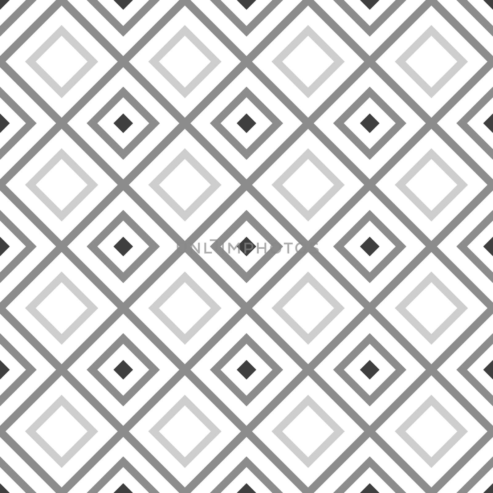 Geometric seamless pattern with rhombus