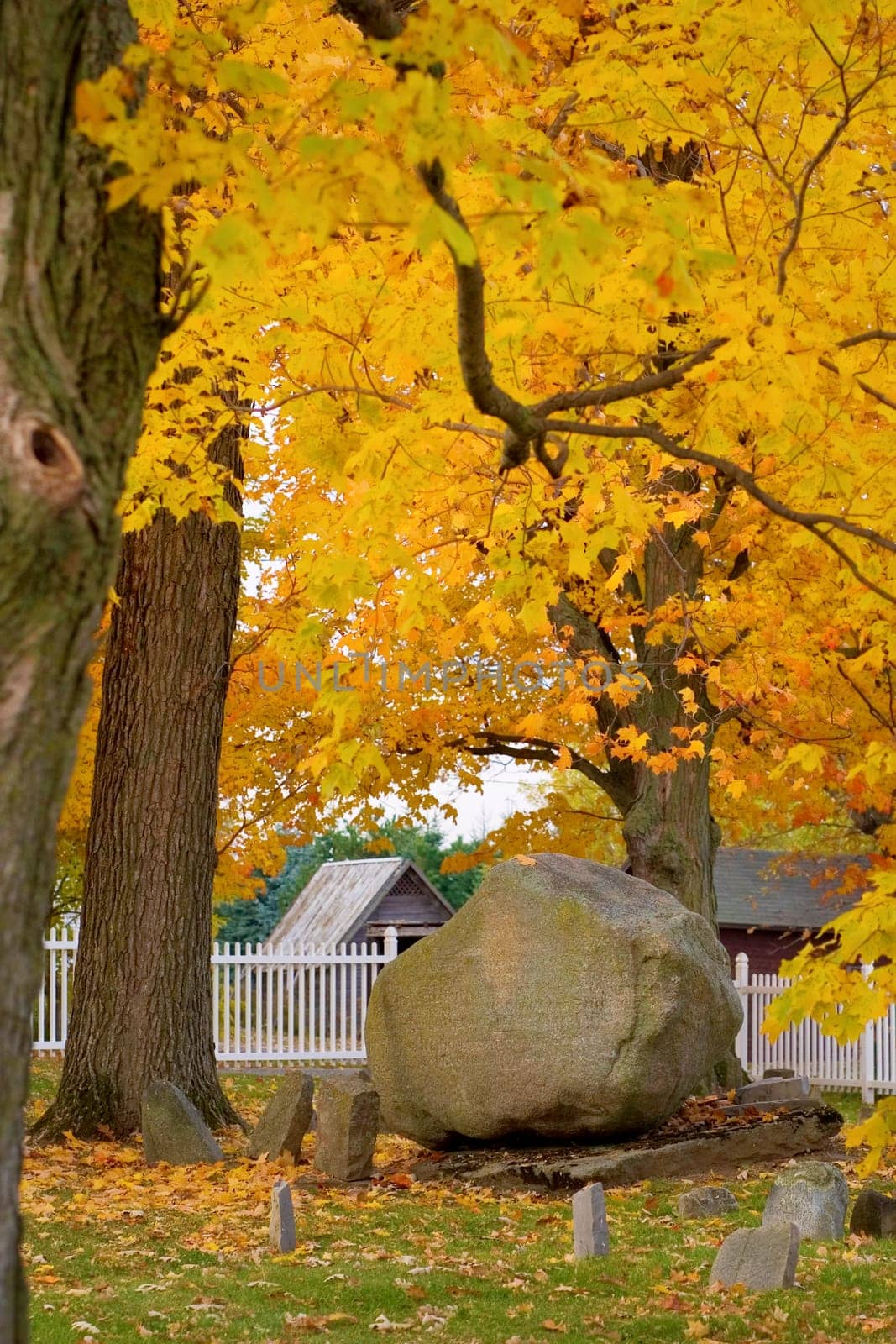 Quaker Cementery in Grand Isle, Vermont.