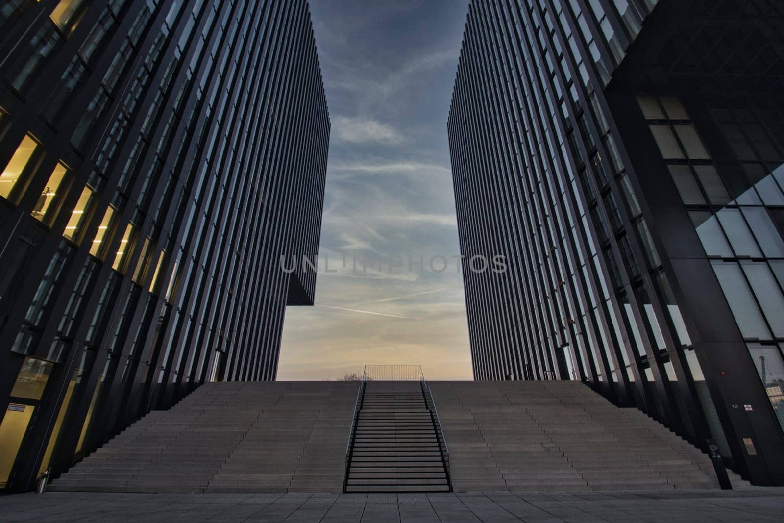 Hyatt Regency Hotel entrance in Duesseldorf, Germany