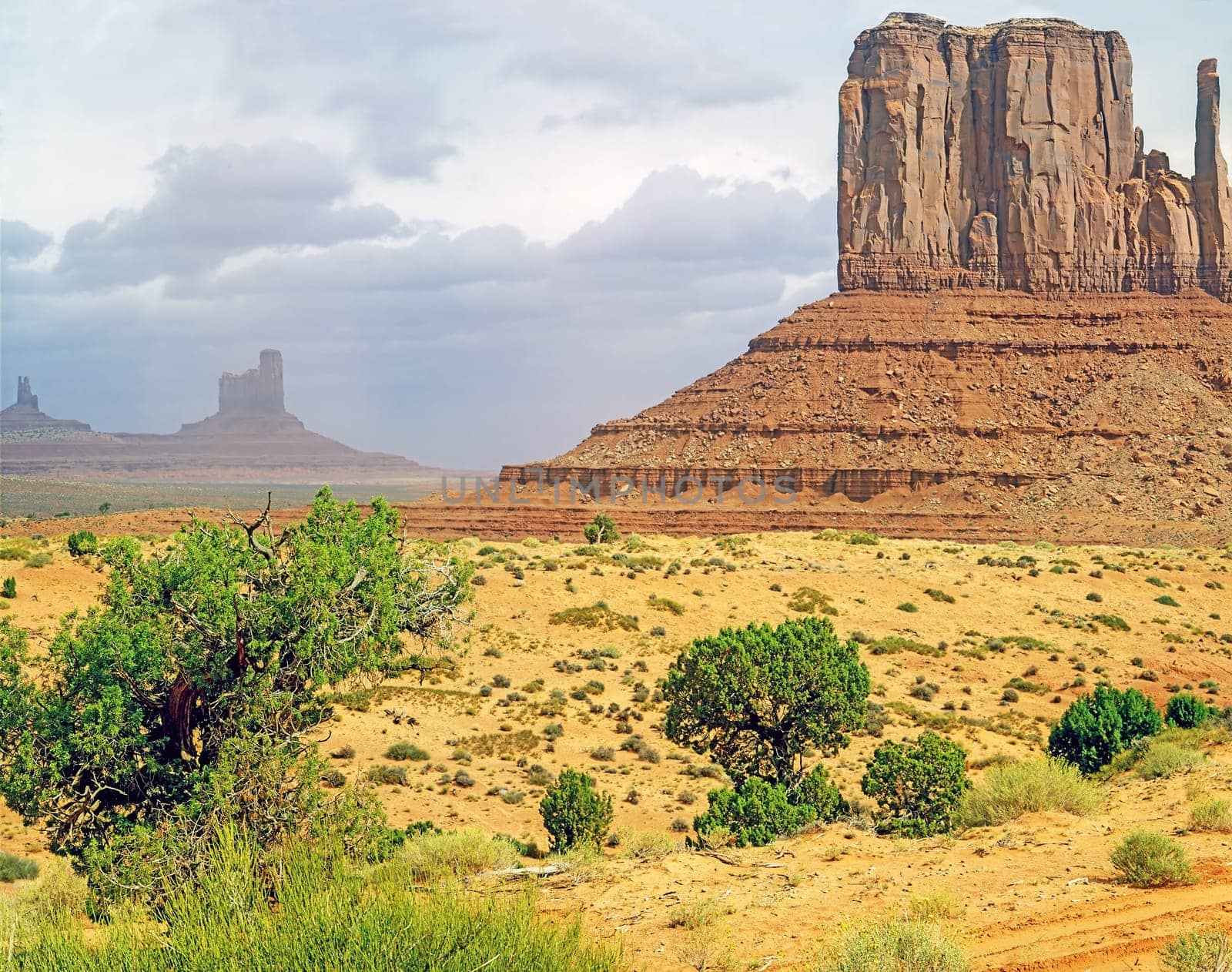 Mittens in Monument Valley, Arizona