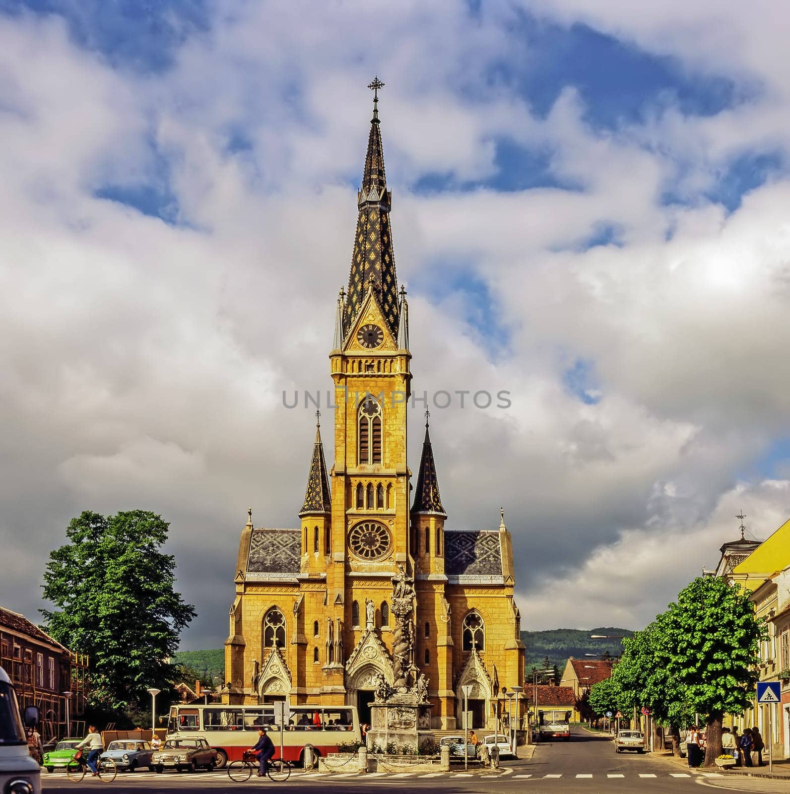 Sacred Heart Church in Koszeg, Hungary