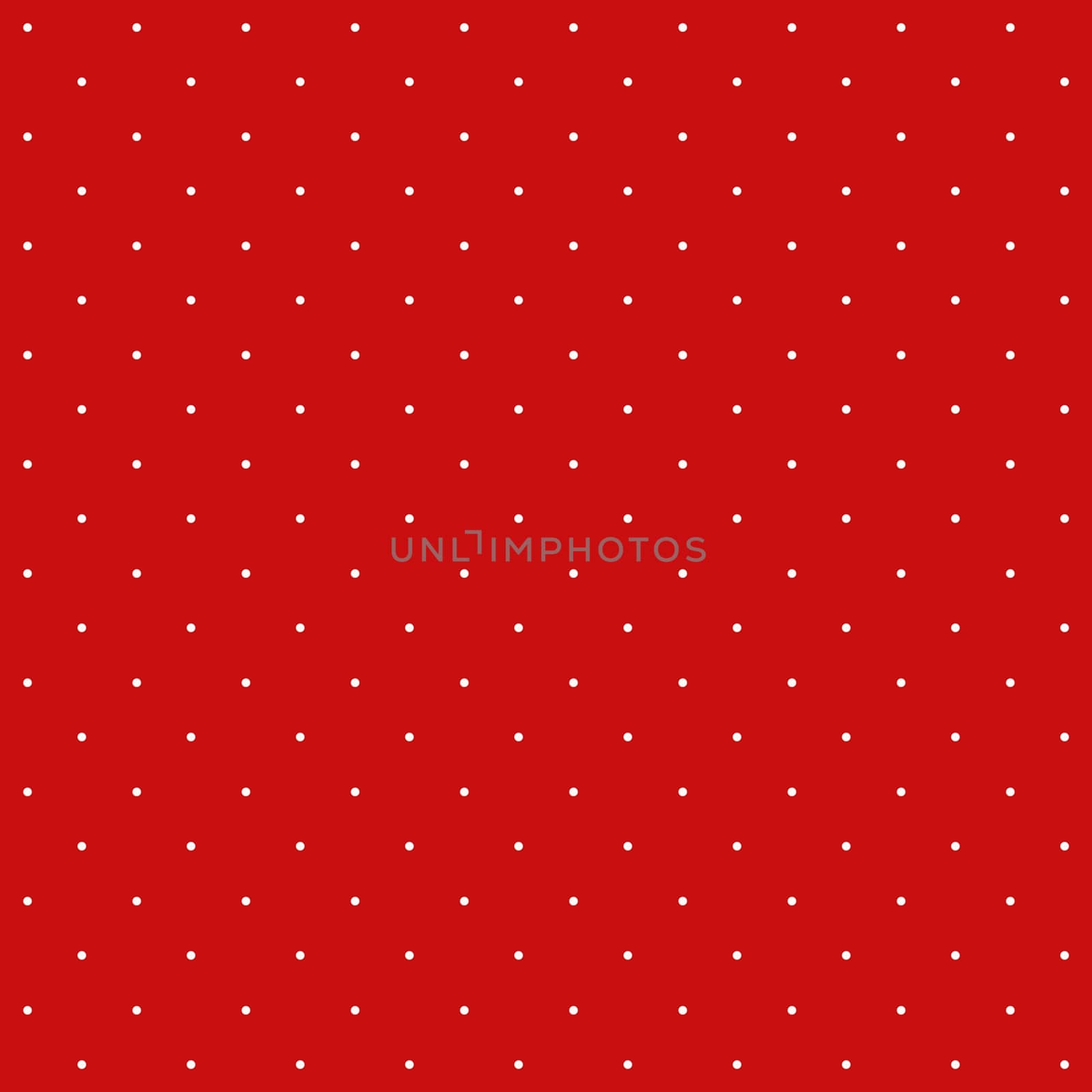 Simple red background with seamless little white dots