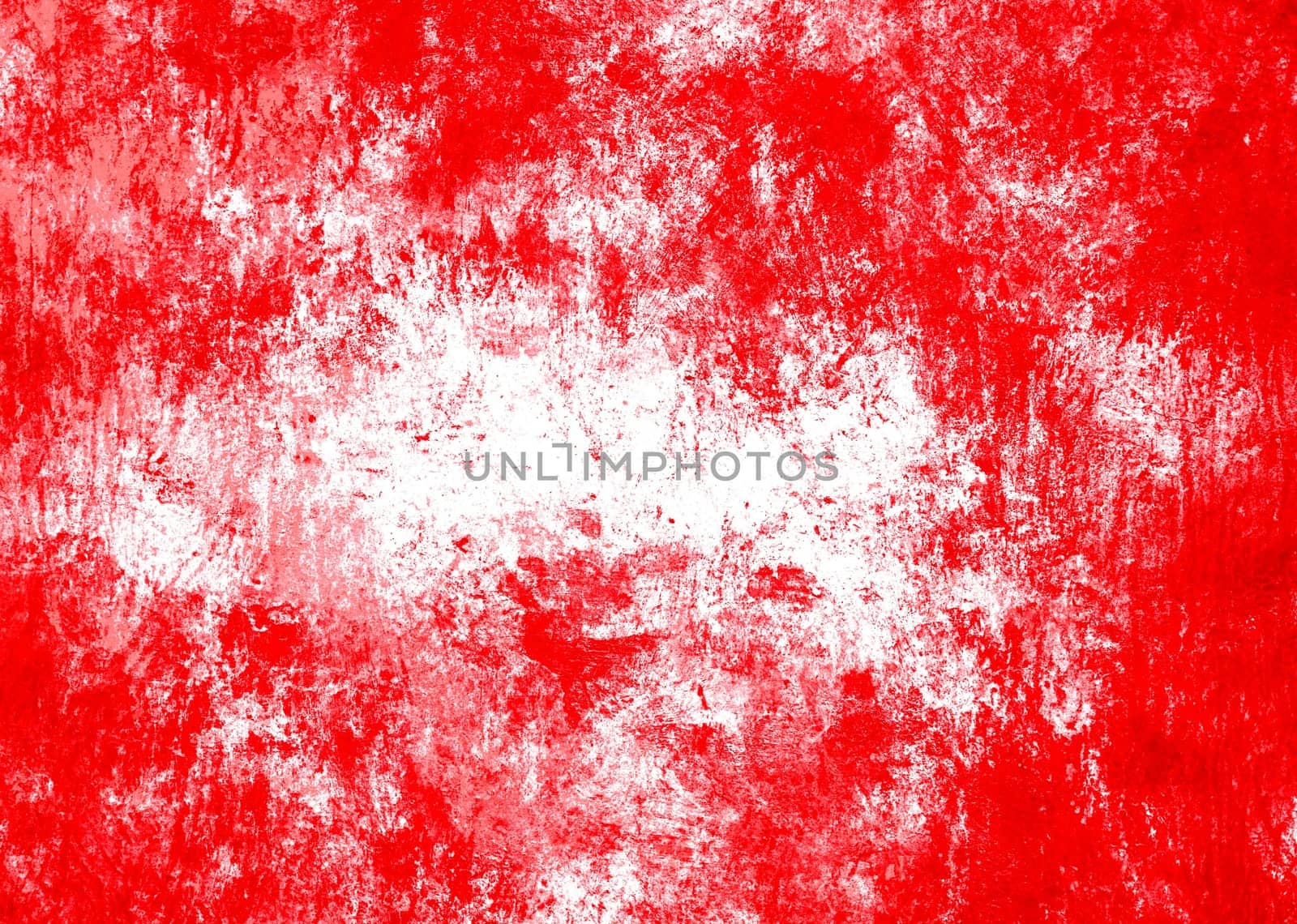 Very distressed grunge background with red color