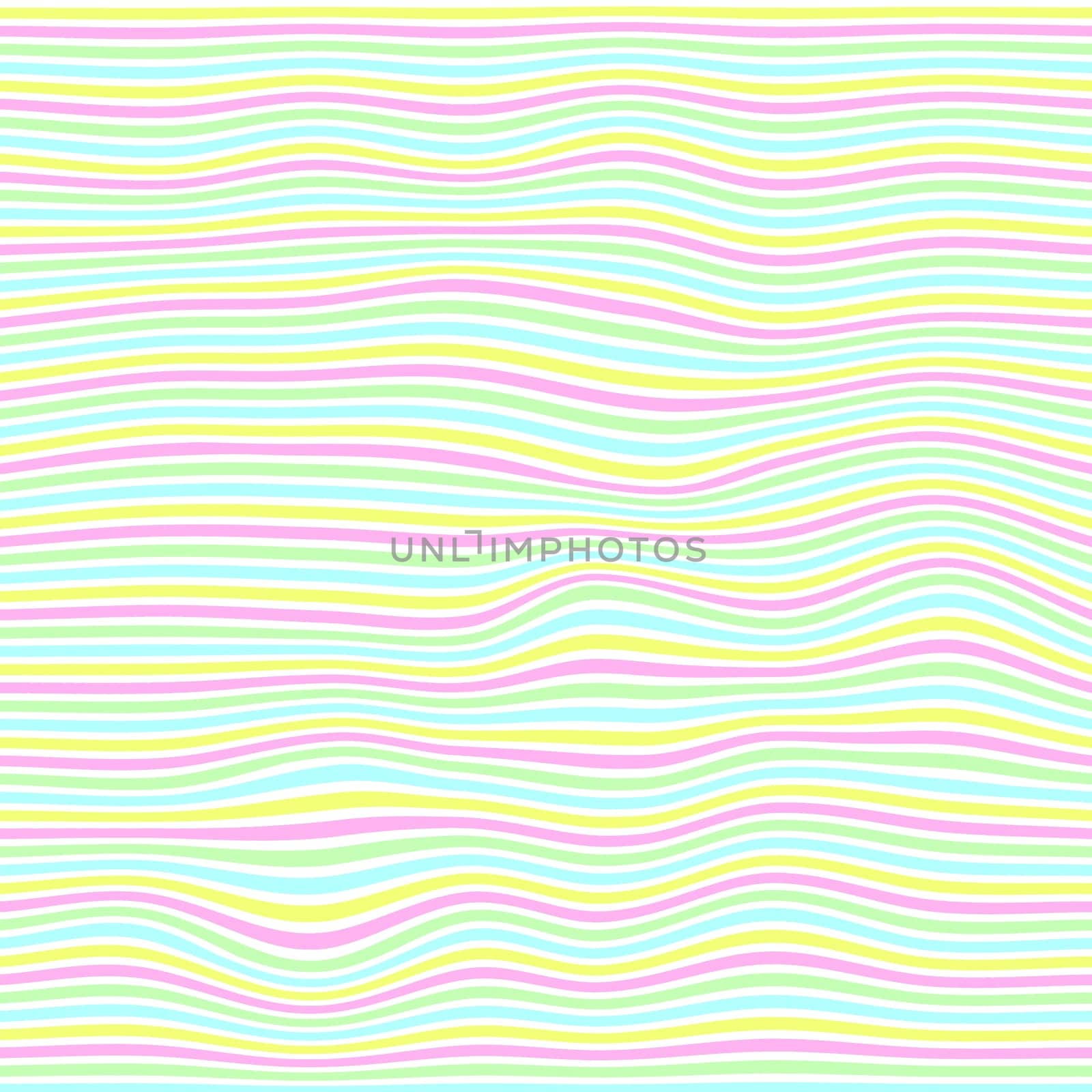 Abstract colorful stripes background with curvy lines