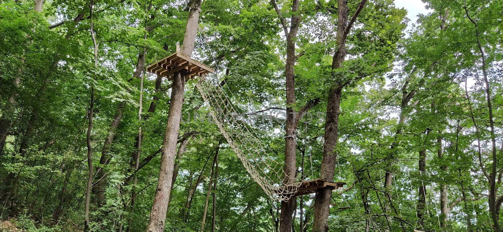 Go Ape Adventure. Located in national parks and local recreational facilities, Wooden and rope structures for movement