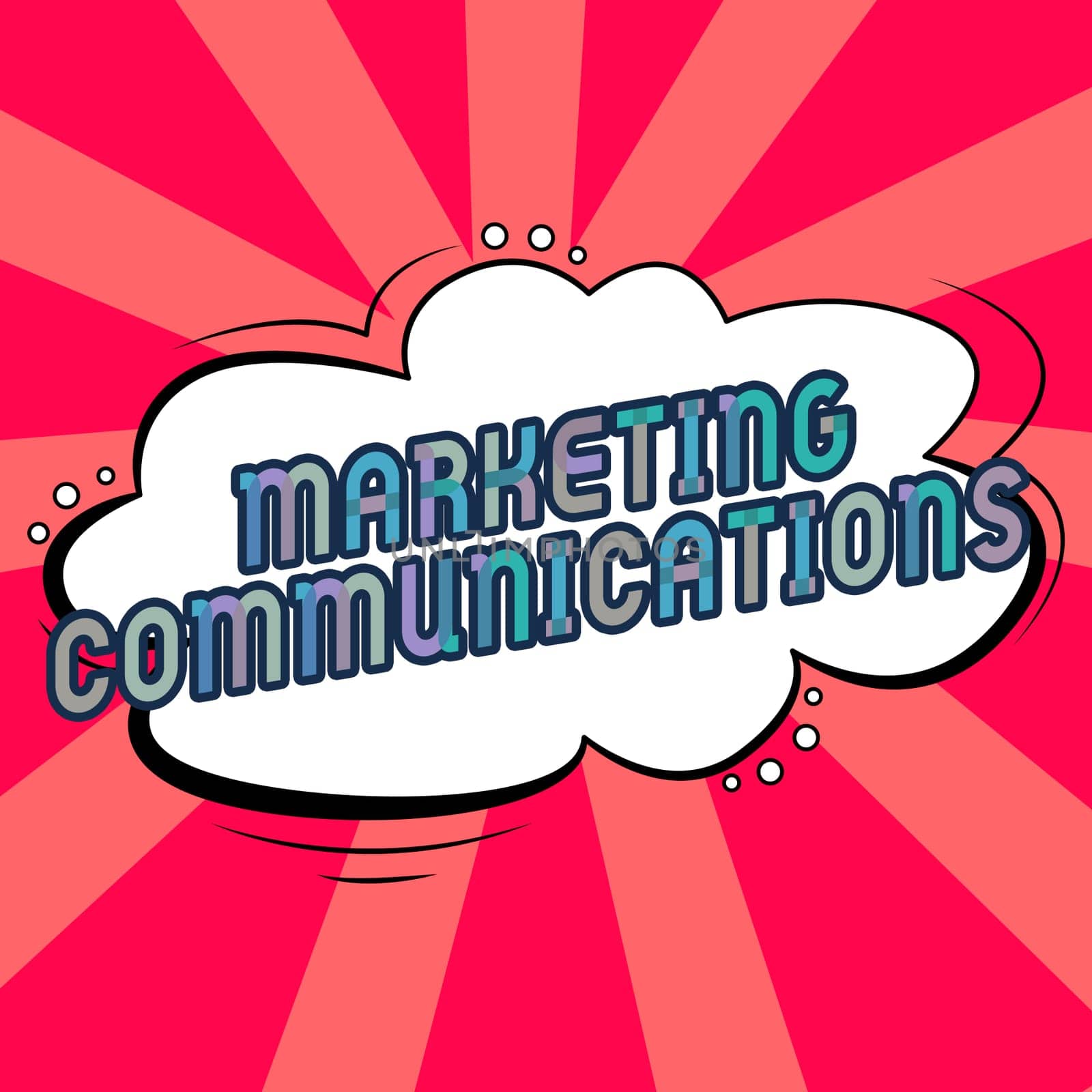 Hand writing sign Marketing Communications, Business showcase linked all forms or communication