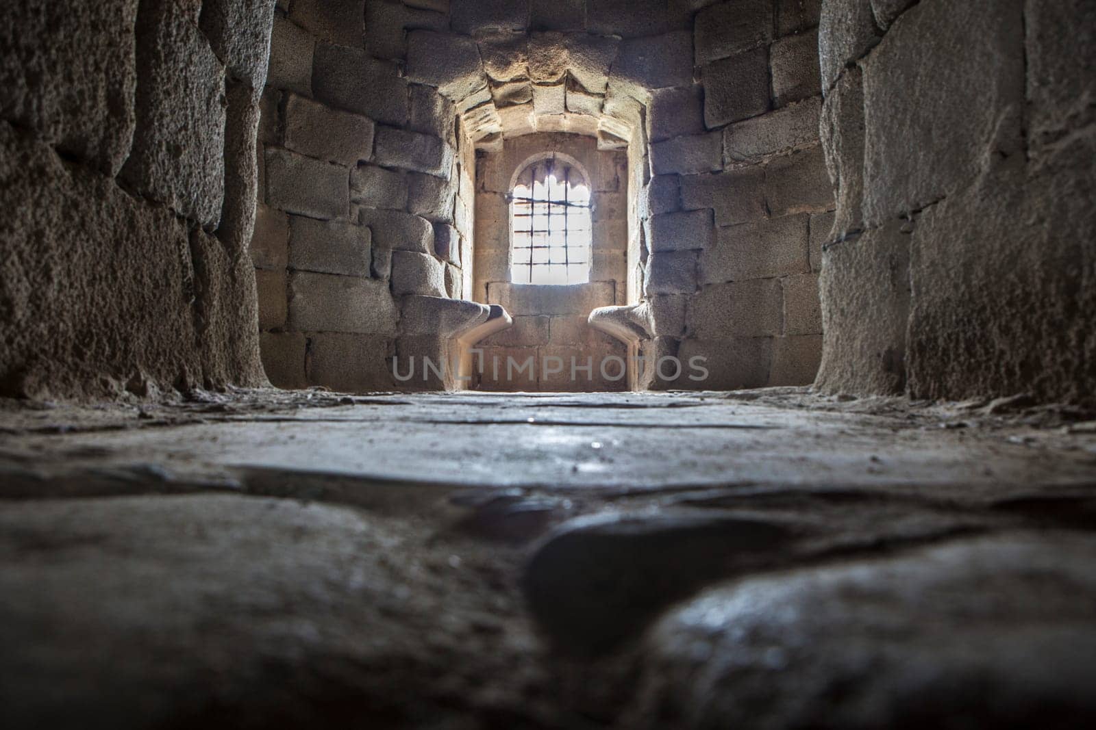 Granadilla castle interior. Medieval town evacuated in 1965, know being rehabilitated. Caceres, Spain