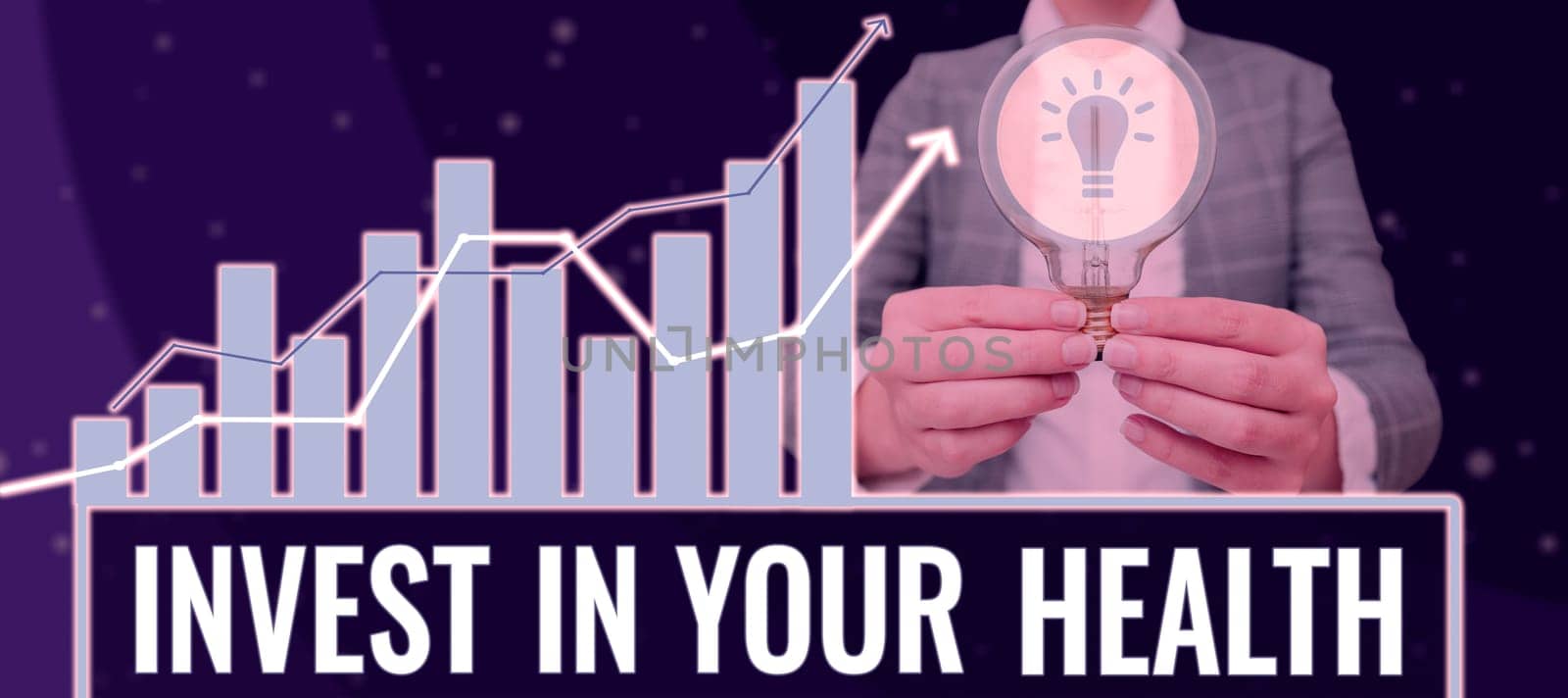 Text sign showing Invest In Your Health, Concept meaning Live a Healthy Lifestyle Quality Food for Wellness