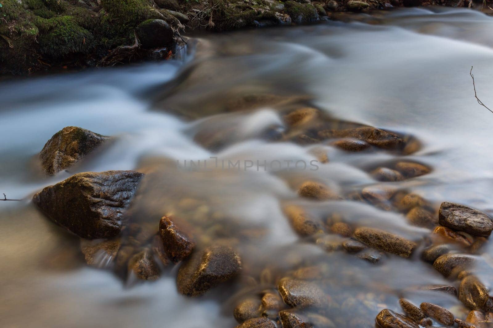 long exposure at the portuguese national park of Geres. Arcos de Valdevez, Portugal